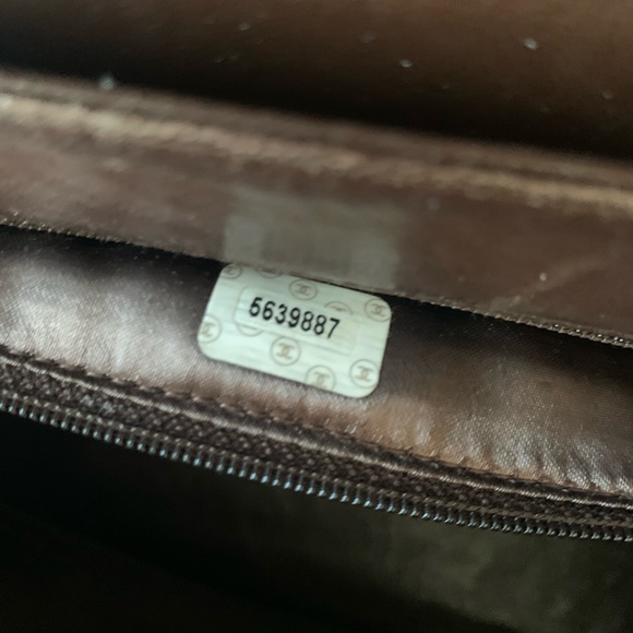 1999 Brown Chanel Calfskin Quilted Leather Vintage Classic Shoulder Bag - Picture 10 of 13